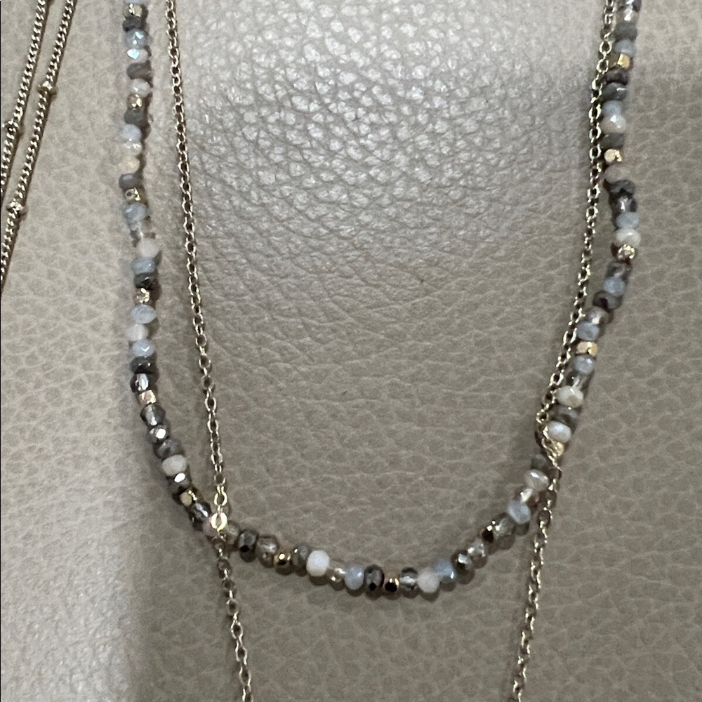 Adjustable 3 chain necklace - Picture 5 of 6